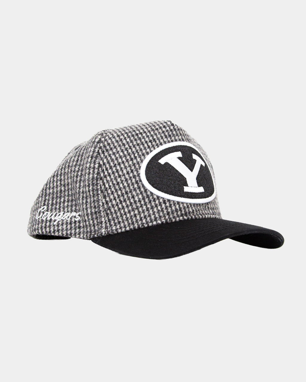 Fade Hat GreyBlack Houndstooth BYU