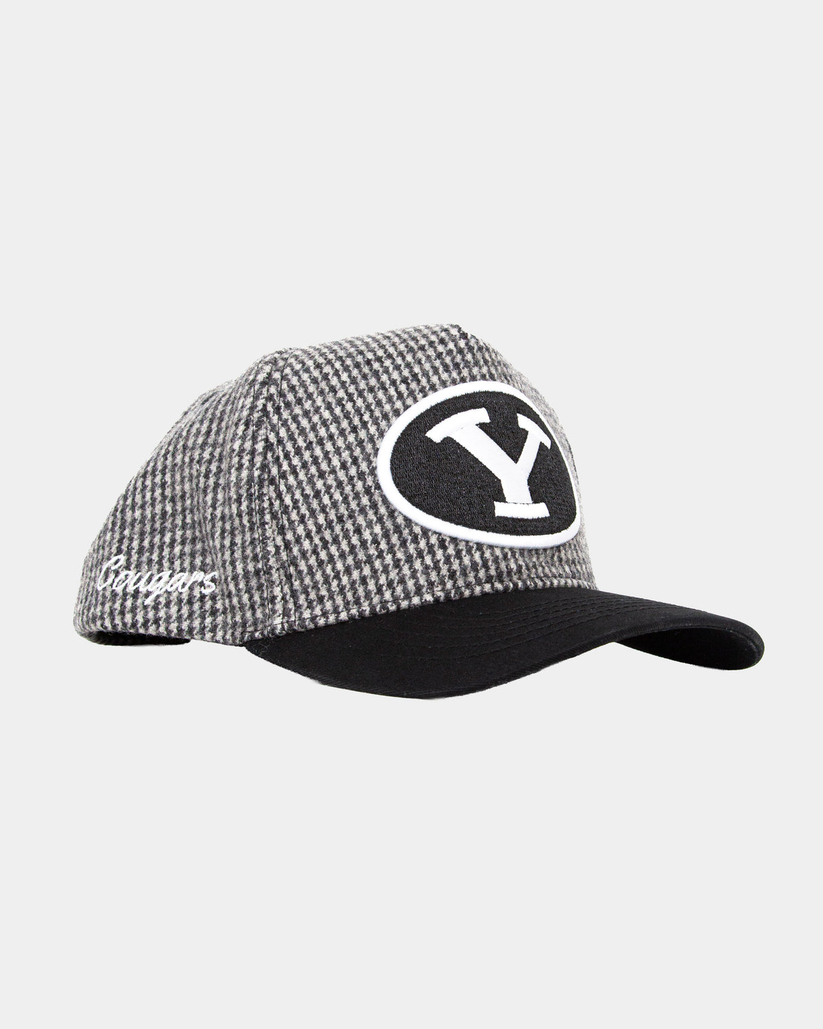 Fade Hat GreyBlack Houndstooth BYU