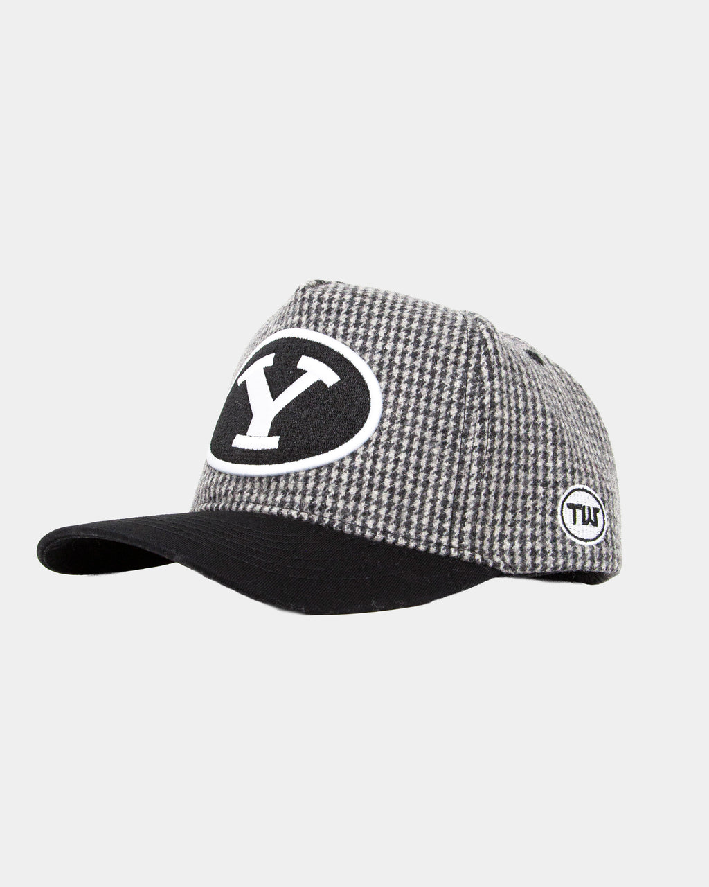 Fade Hat GreyBlack Houndstooth BYU