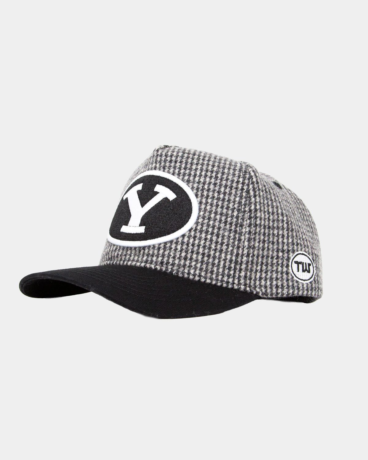 Fade Hat GreyBlack Houndstooth BYU