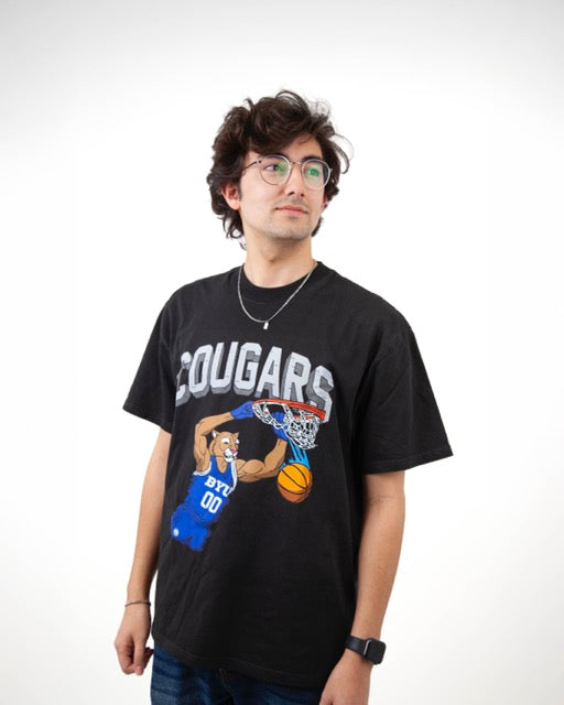 Cosmo Dunking Tee Faded Black
