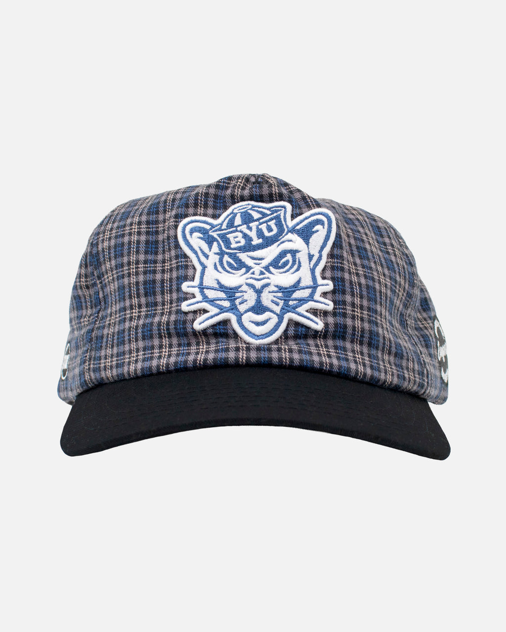 Unstructured Hat Plaid Flannel BYU