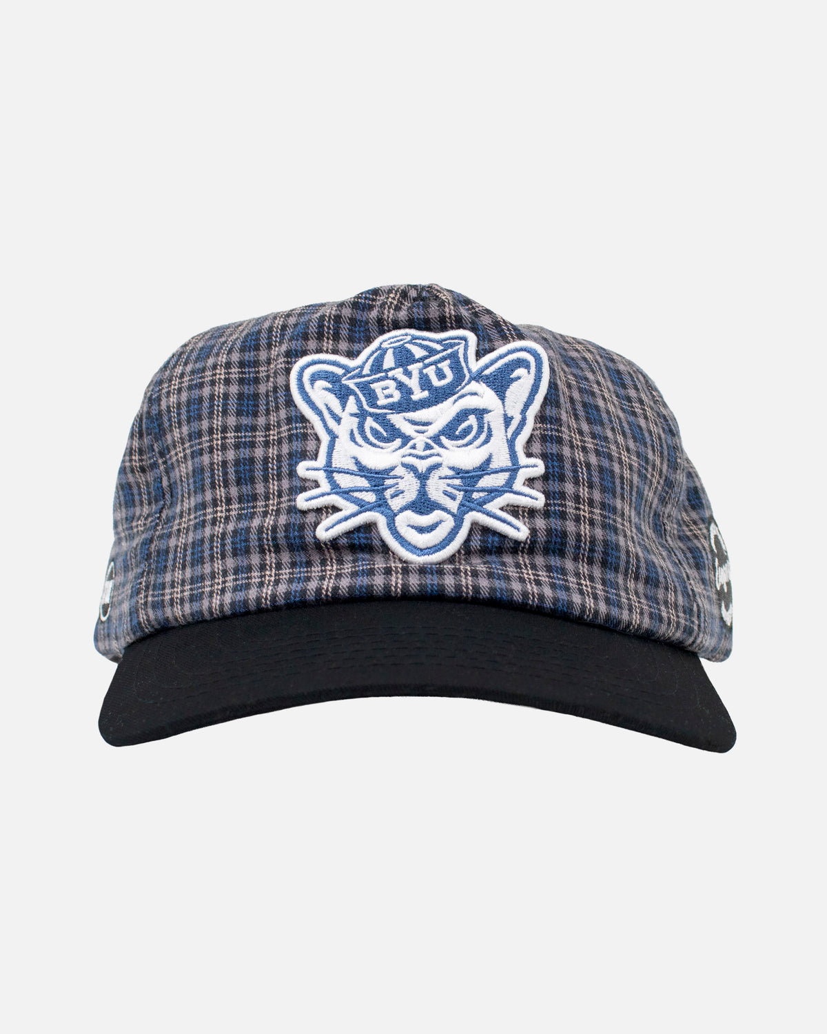 Unstructured Hat Plaid Flannel BYU