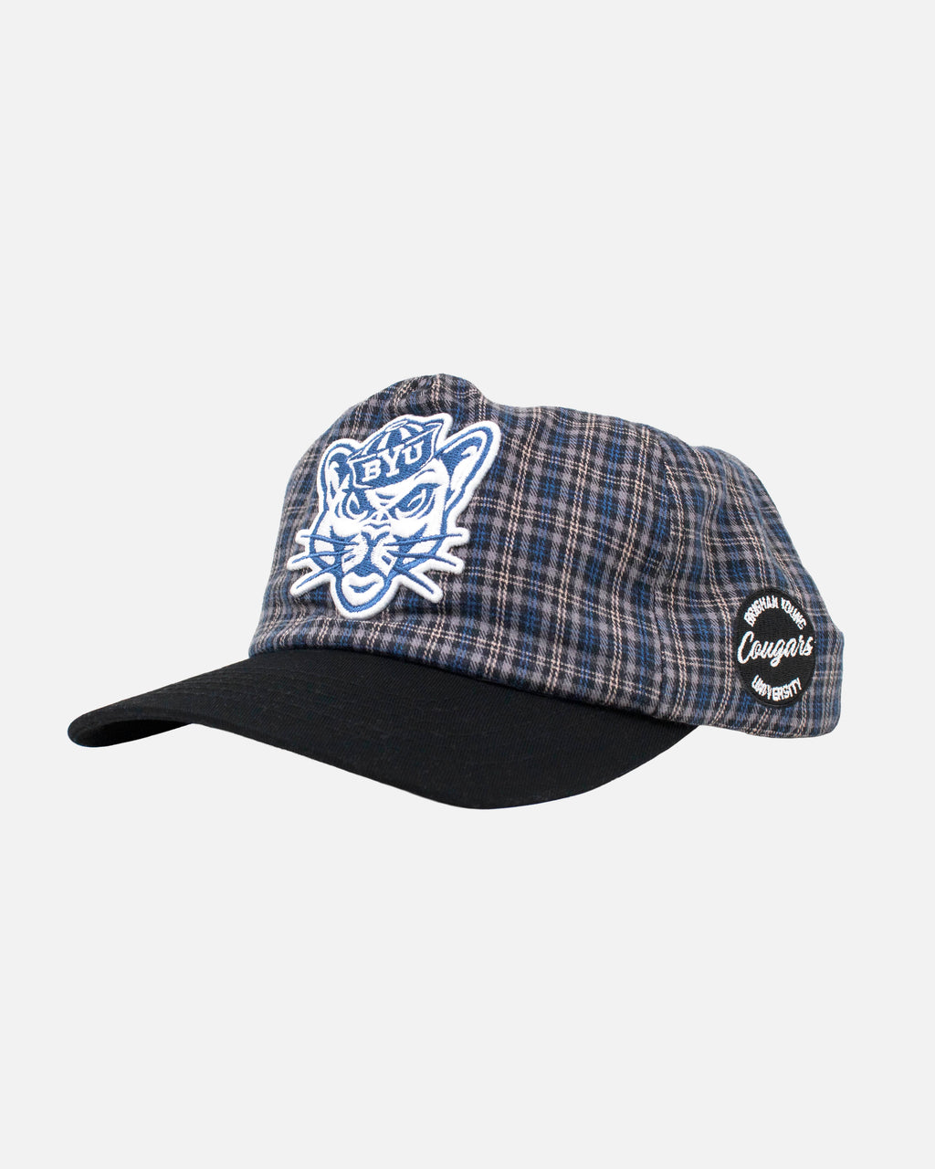Unstructured Hat Plaid Flannel BYU