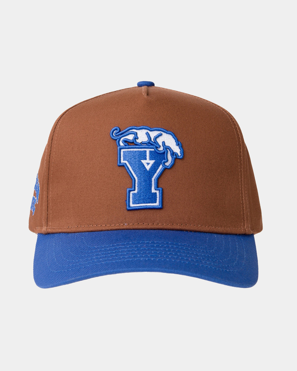 Brown & Royal Blue Brim Y 
