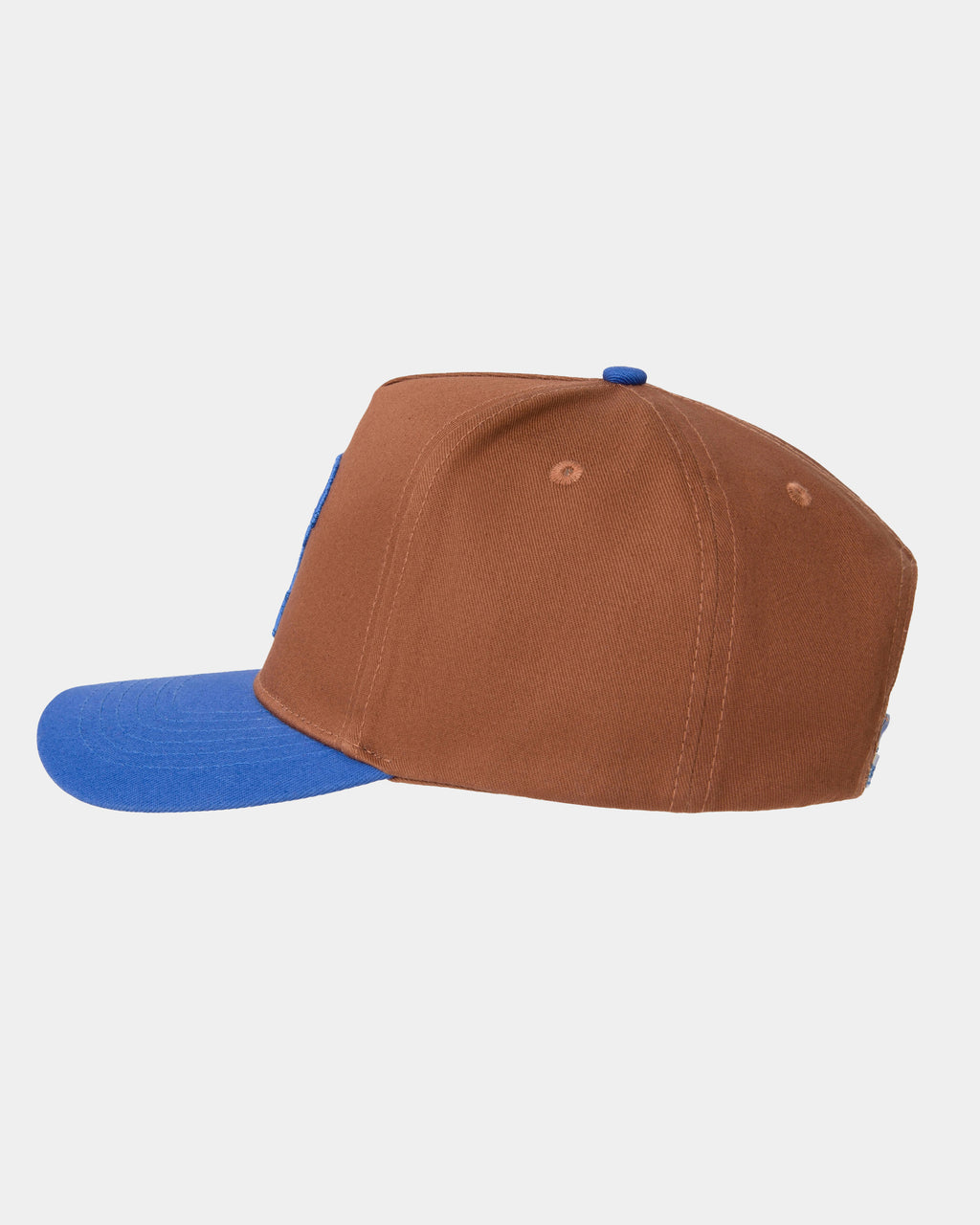 Brown & Royal Blue Brim Y