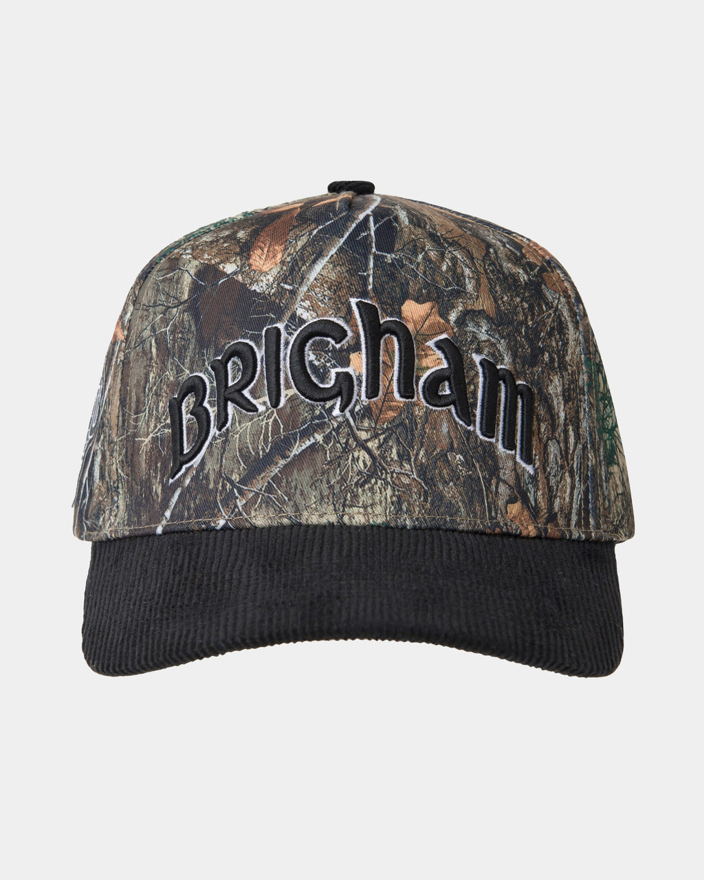 Camo Black Corduroy Brim Brigham 