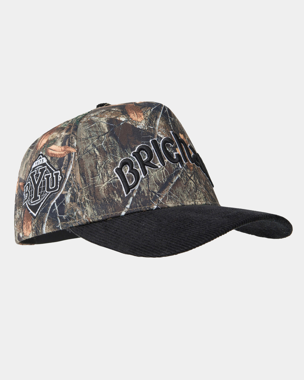 Camo Black Corduroy Brim Brigham