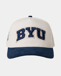 Navy Corduroy Brim Big BYU Logo