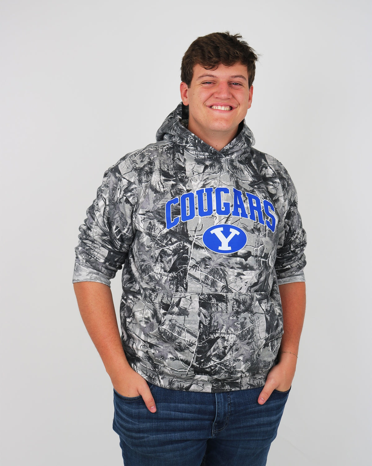 Camo Cougars Hoodie