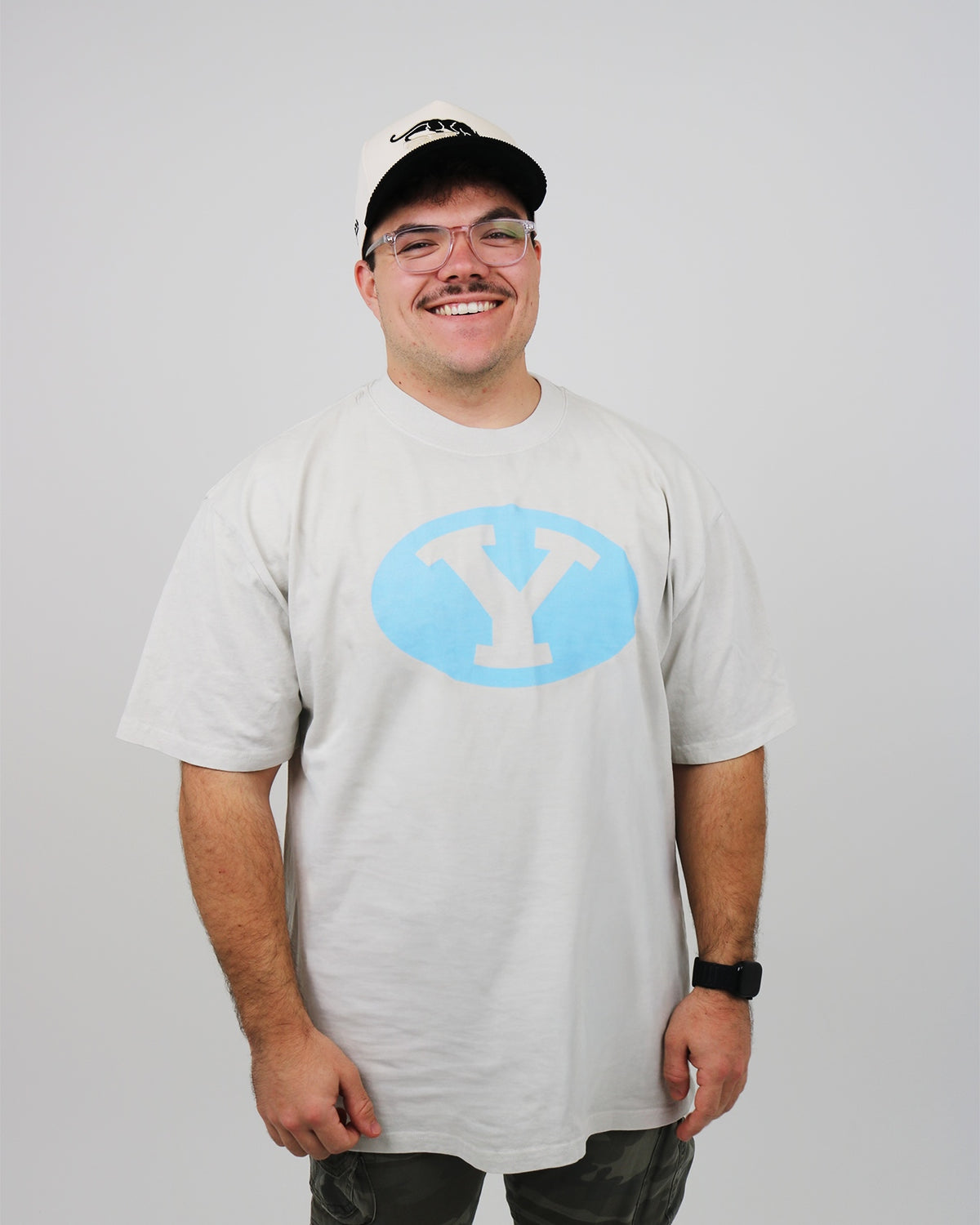 LE Claws Out Tee – Bone & Powder Blue