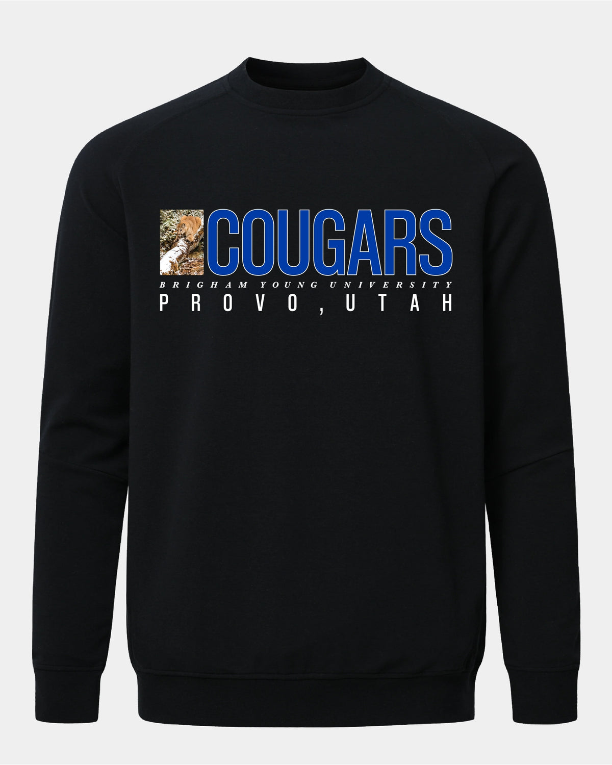 LE Provo Cougar Crewneck