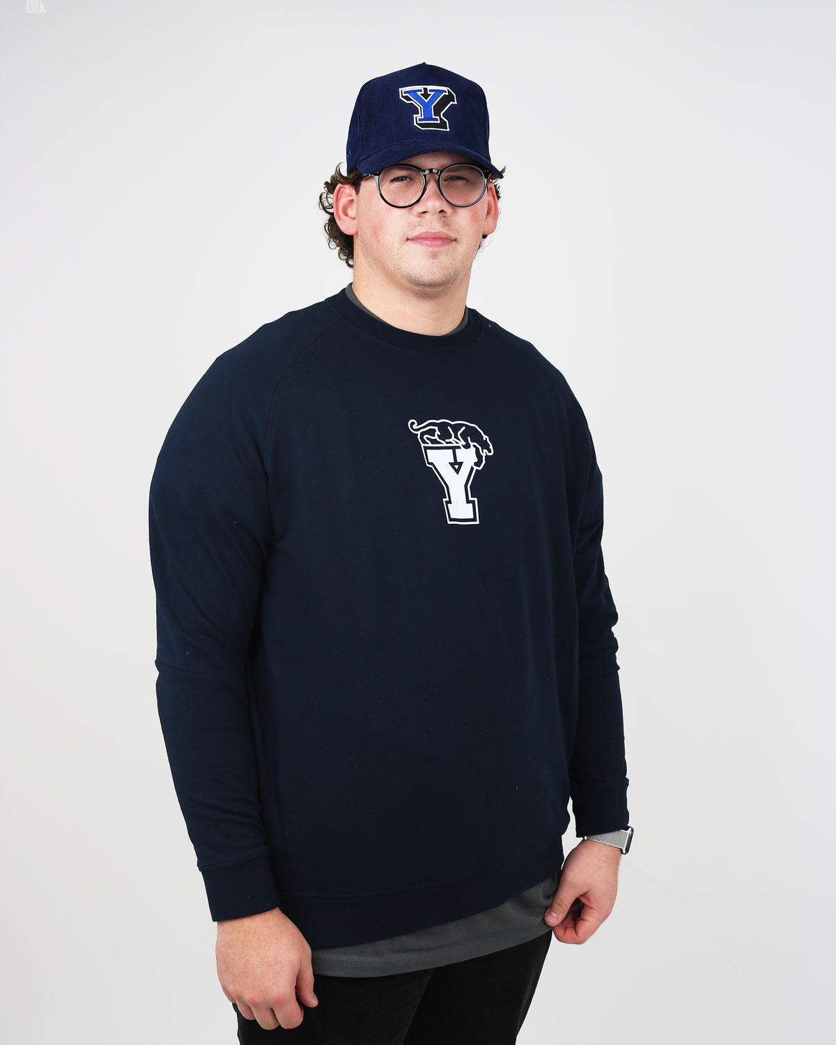 Rise and Shout Meridian Crewneck – True Navy