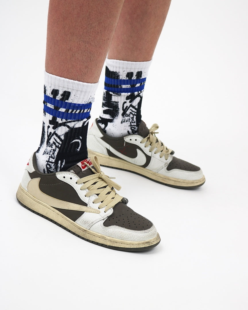 BYU Grunge Socks WMN