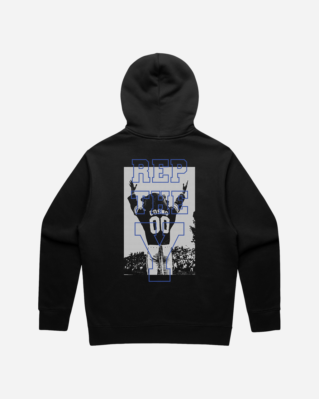 LE Rep the Y Hoodie – Black