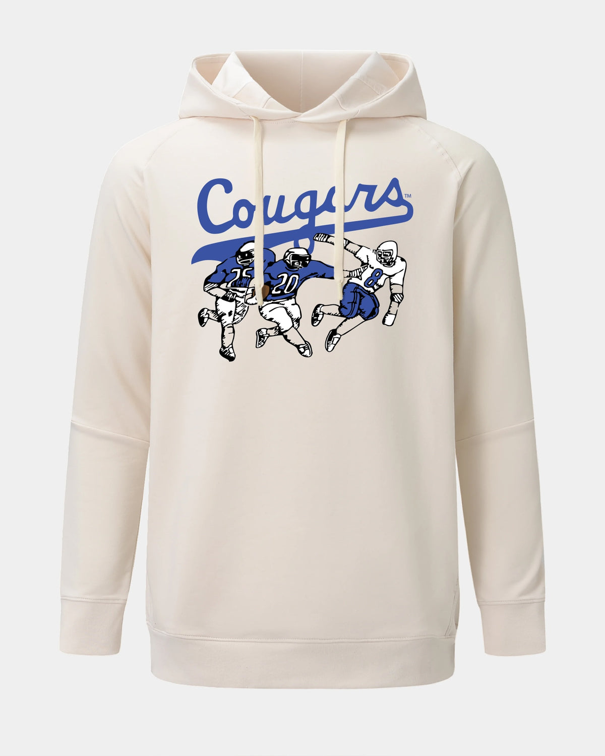 Retro Runner Singular Hoodie Ecru