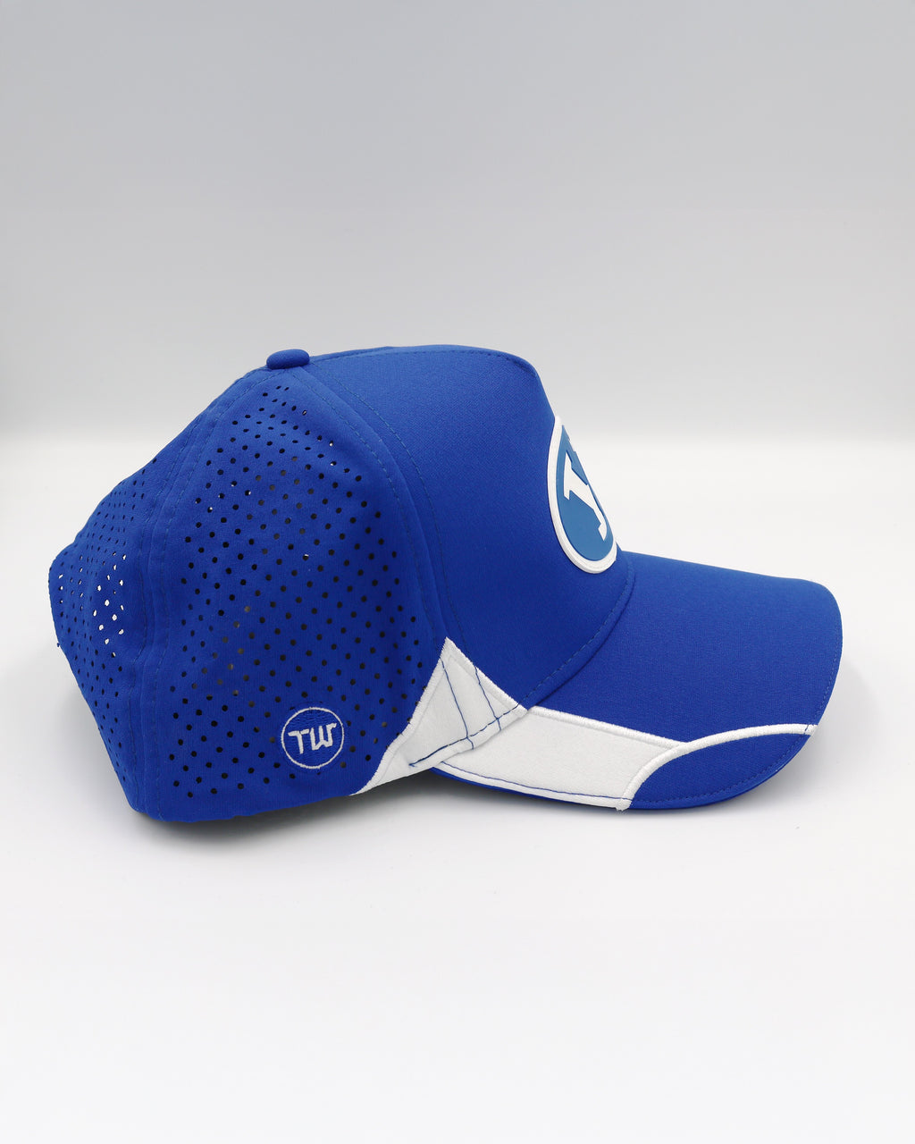 The True & Blue Tech Hat – Royal / White
