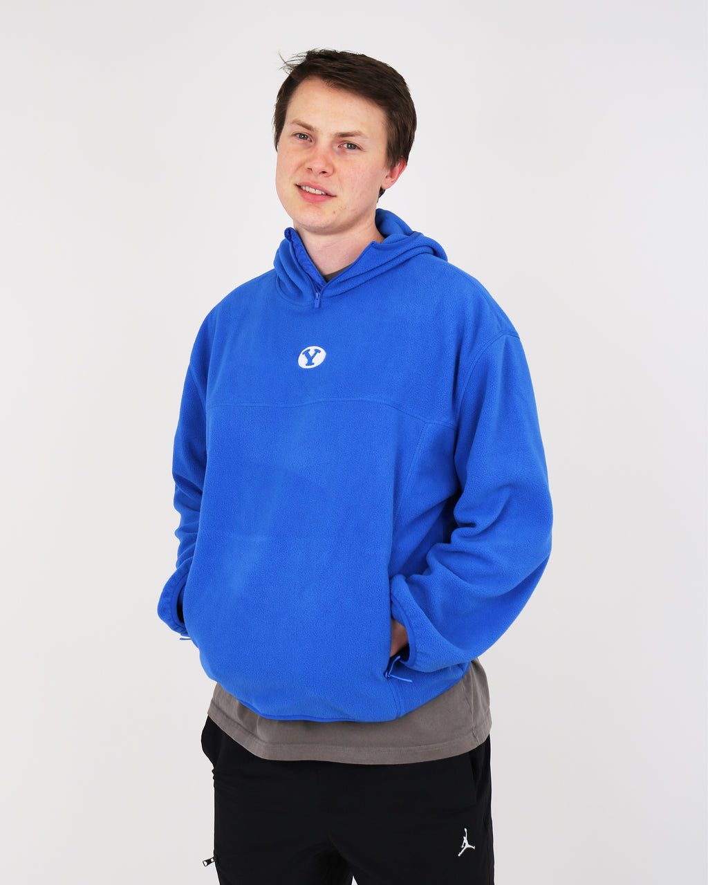 The True & Blue Fleece Pullover – Royal Blue