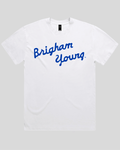LE Vintage Stacked BYU Tee