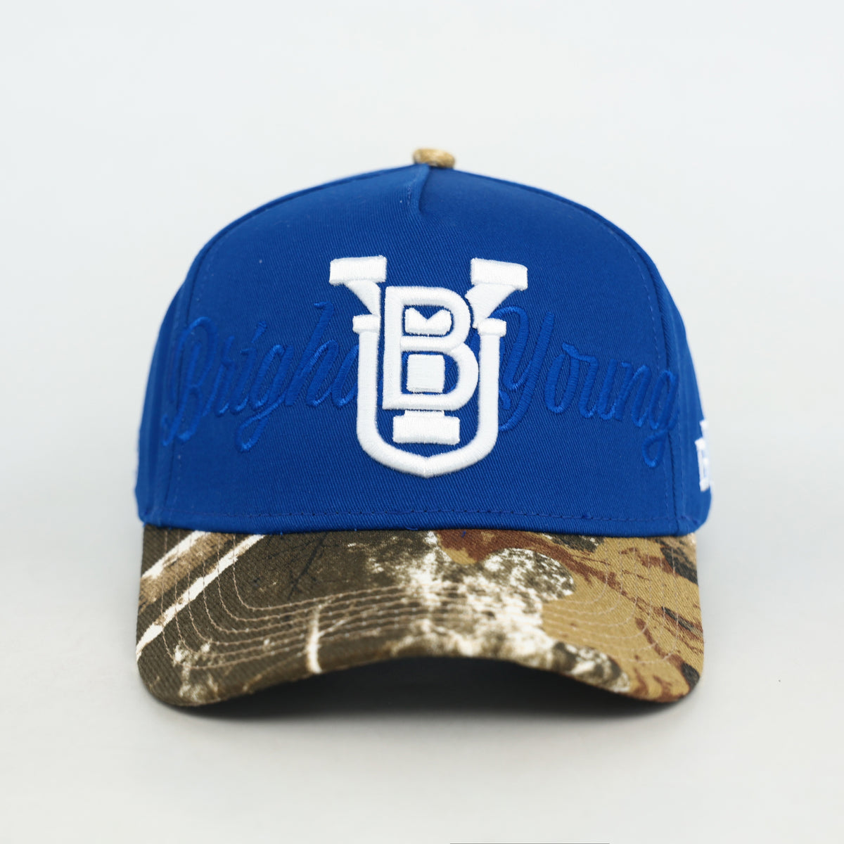BYU Royal Blue and Camo Hat