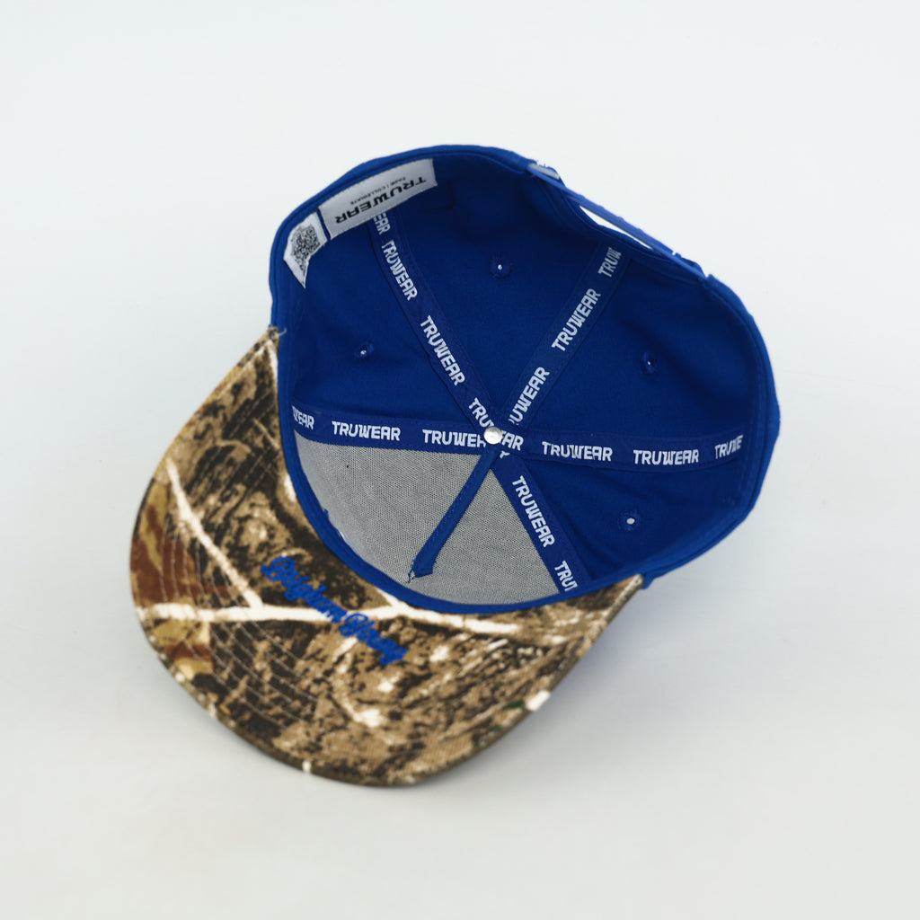BYU Royal Blue and Camo Hat