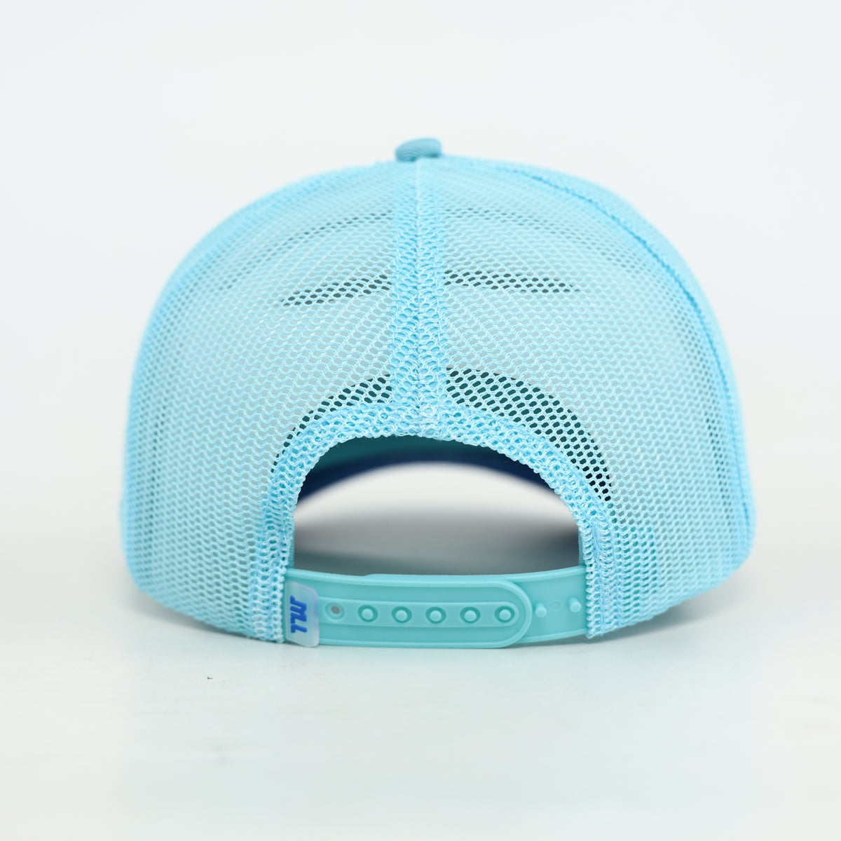 BYU Powder Blue Embroidered Trucker Hat