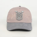 BYU Grey and Silver Suede Brim Hat