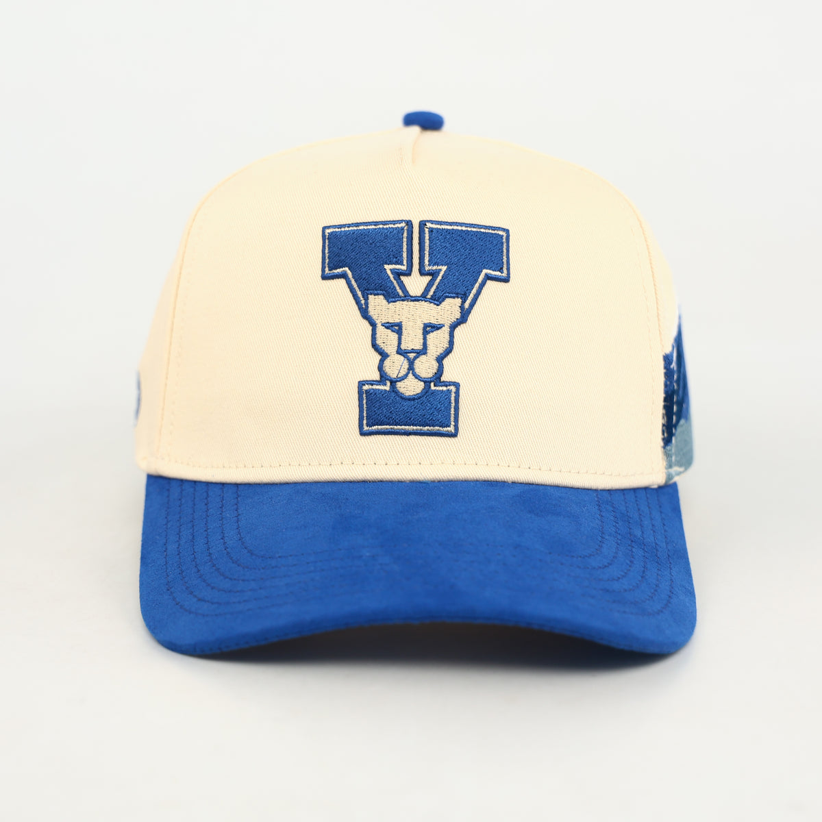 Natural & Royal Blue Mountainside Hat