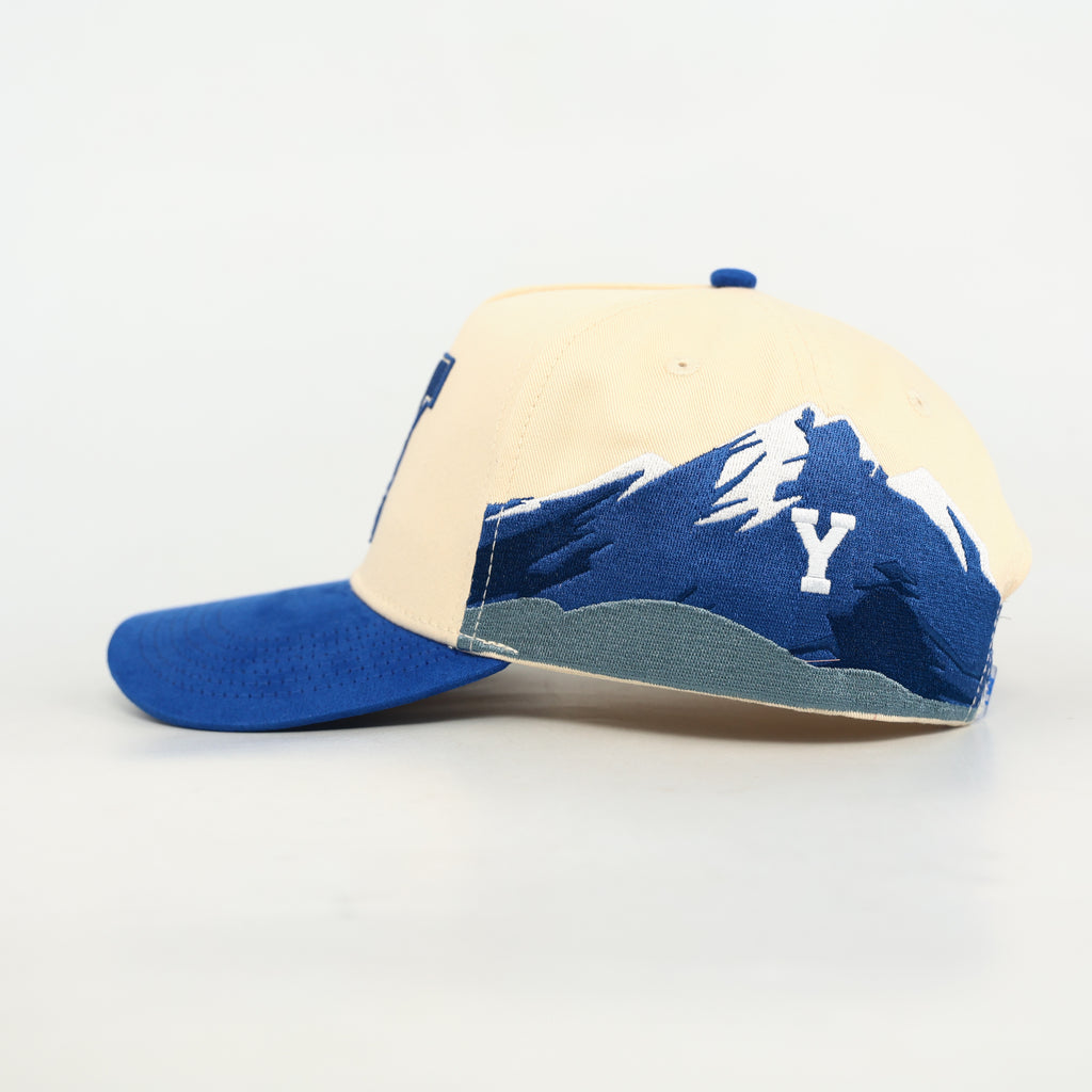 Natural & Royal Blue Mountainside Hat