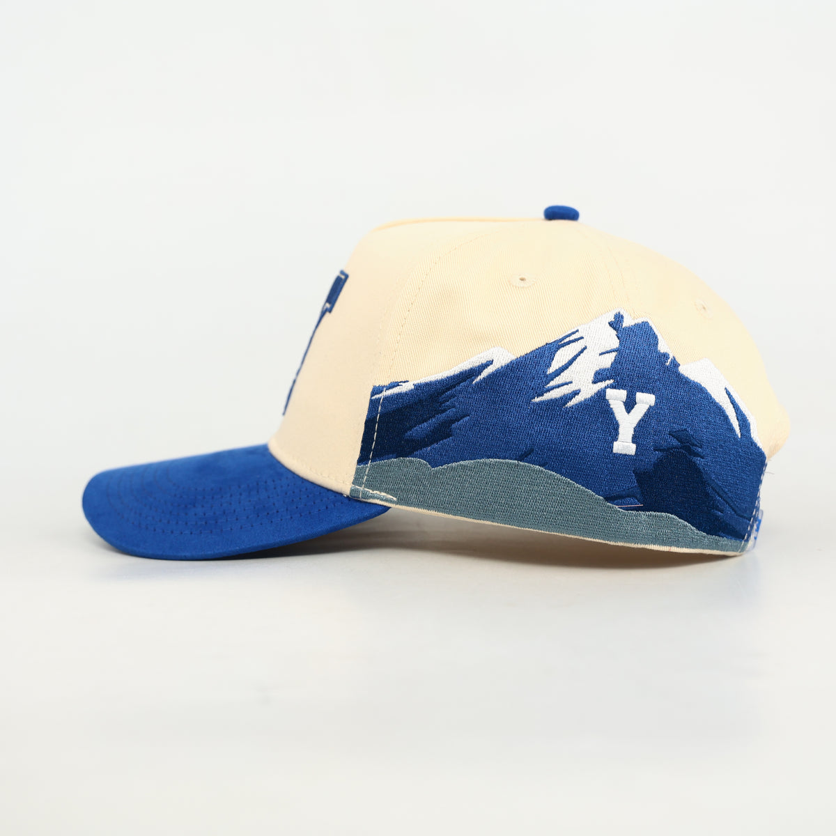 Natural & Royal Blue Mountainside Hat