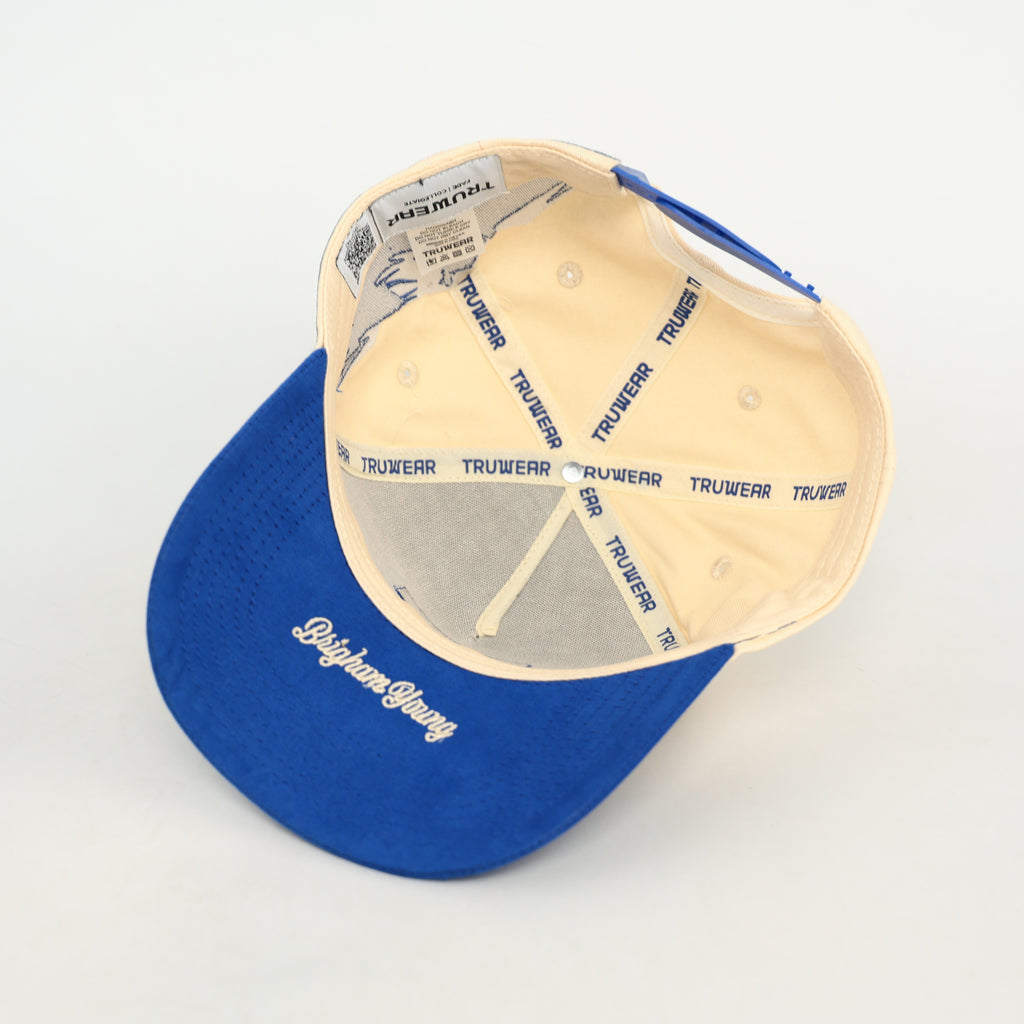 Natural & Royal Blue Mountainside Hat