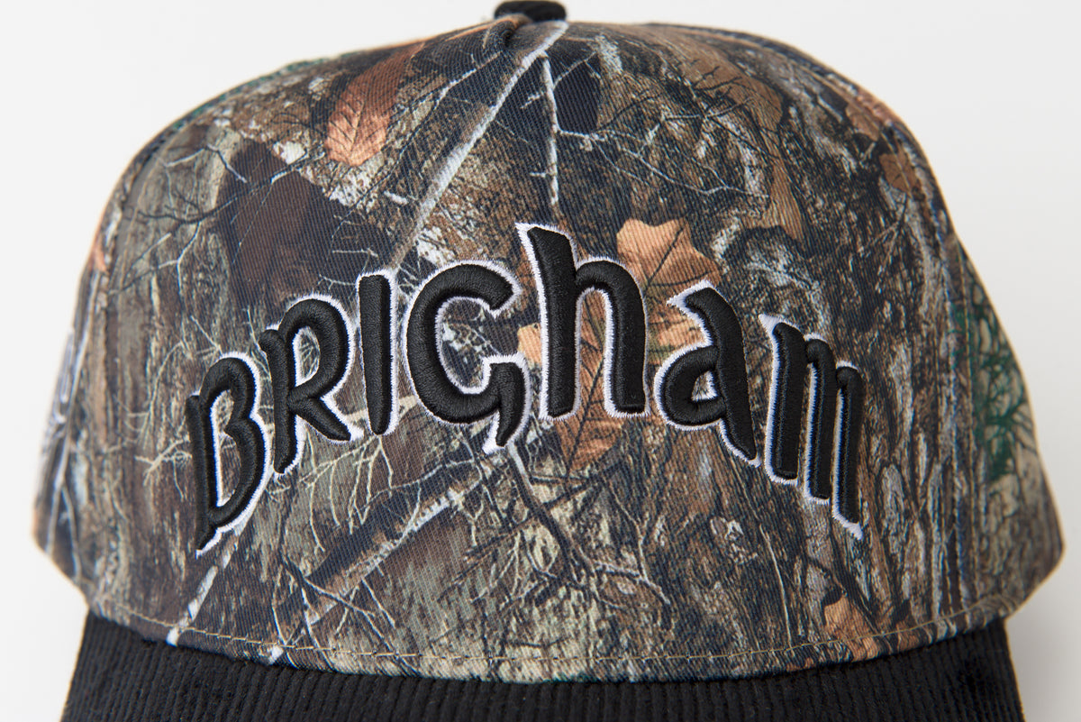 Camo Black Corduroy Brim Brigham