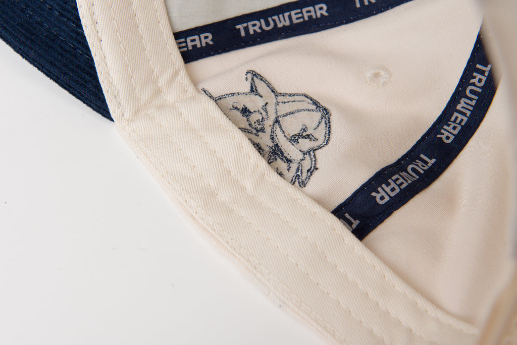 Navy Corduroy Brim Big BYU Logo