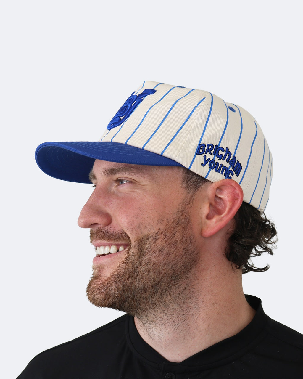 LE BYU Pinstripe Hat Adults