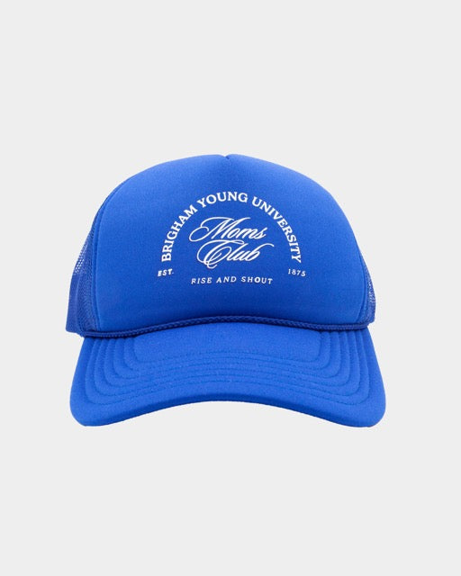 Cougar Mom Club Trucker Hat True Royal