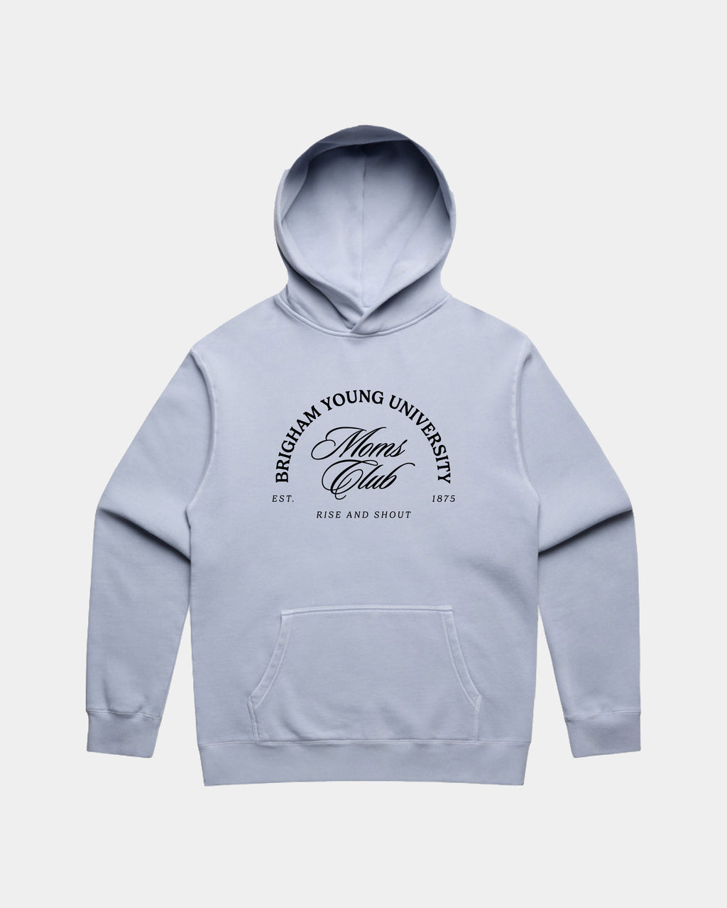Cougar Mom Club Relaxed Hoodie Faded Powder