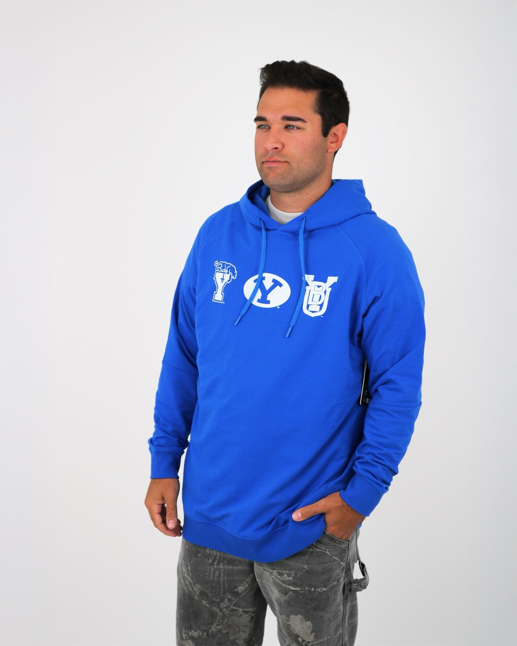 Triple Threat Hoodie Royal Blue