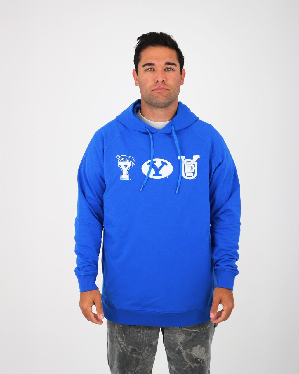 Triple Threat Hoodie Royal Blue