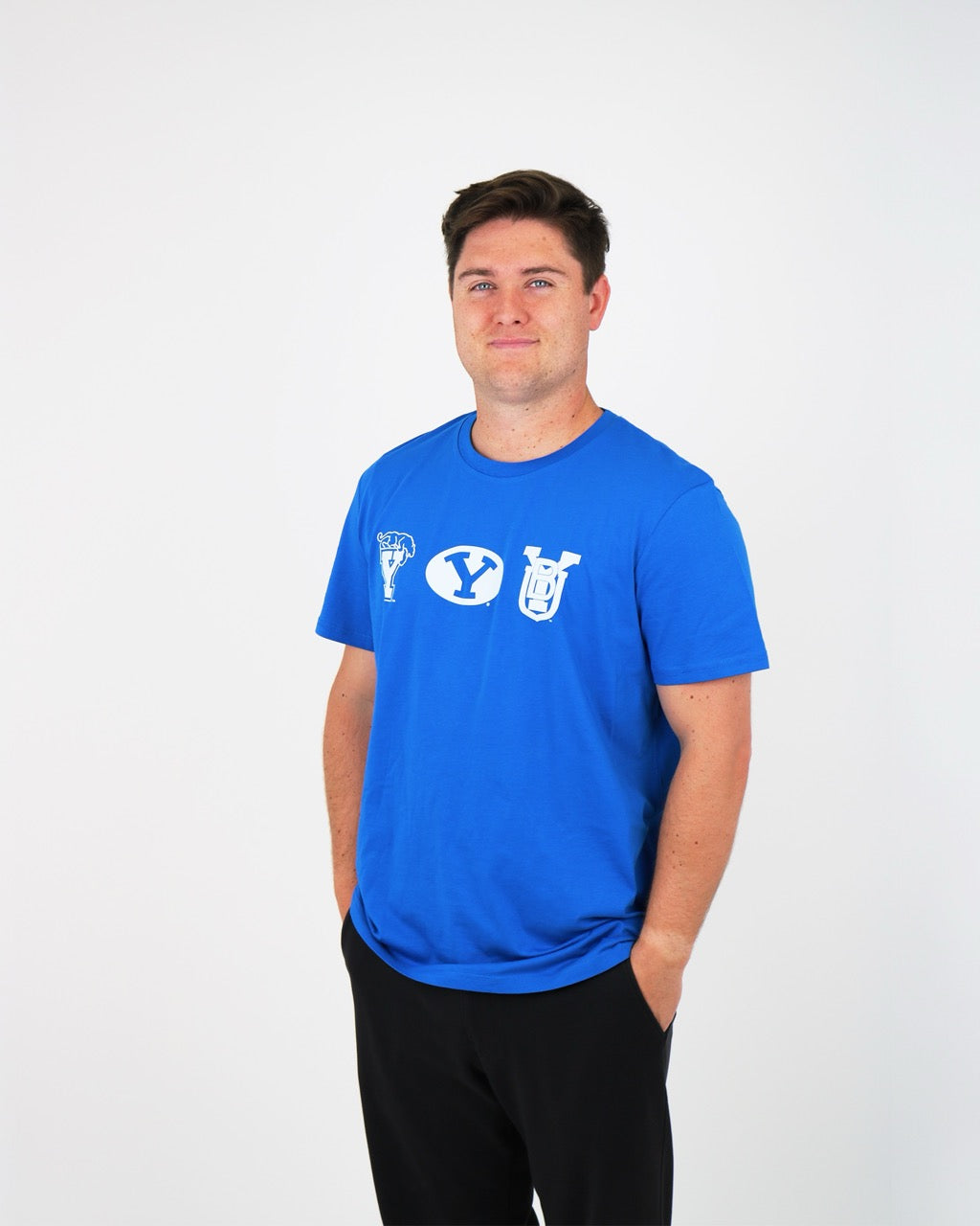Thriple Threat Tee Royal Blue