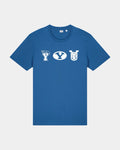 Thriple Threat Tee Royal Blue