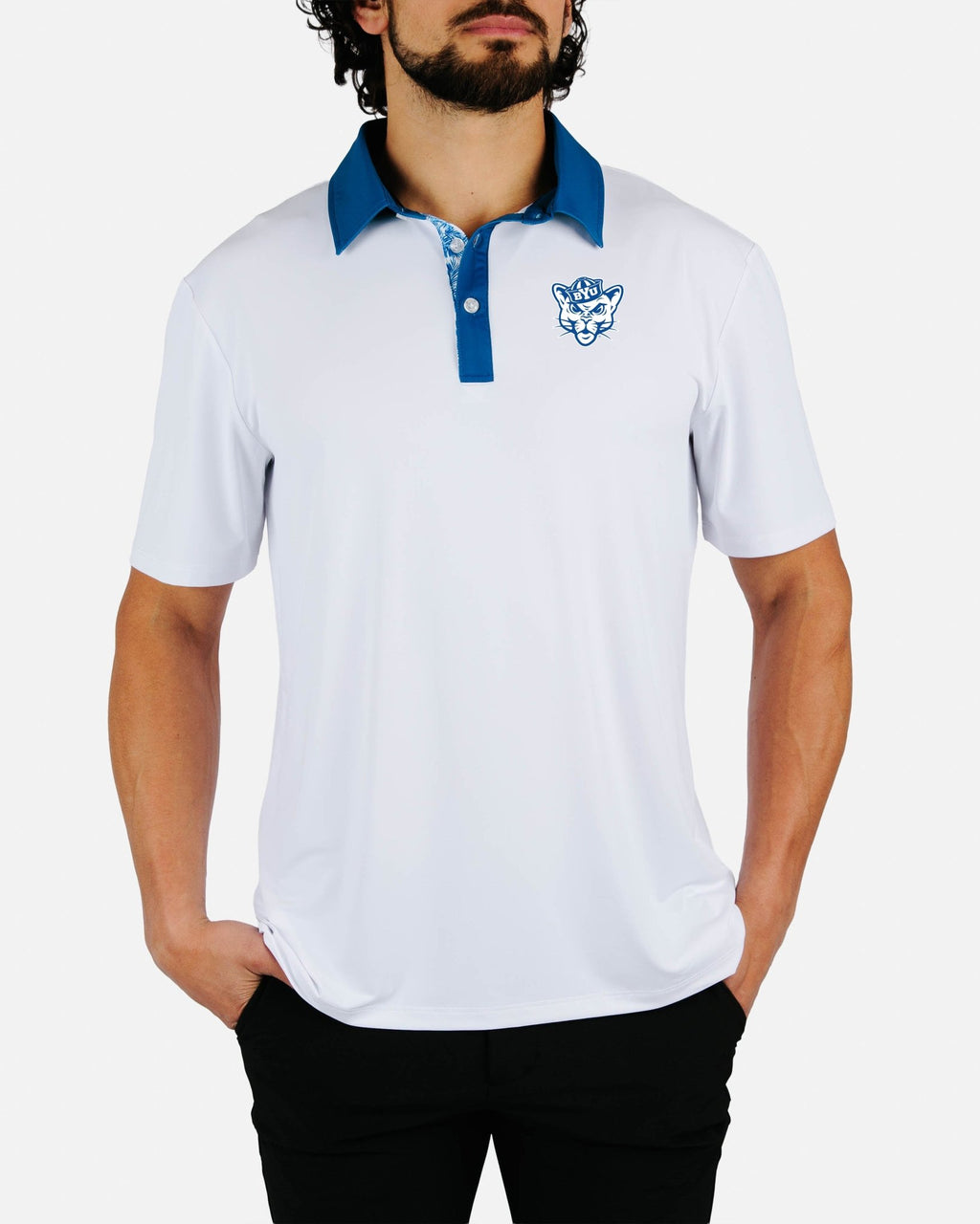 BYU Undercover Palms Golf Polo